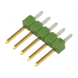 Conector AMPMODU MOD II, 5 Pini THT, Tată, Şiruri Pini | Electronic-mag.ro | Componente Electronice