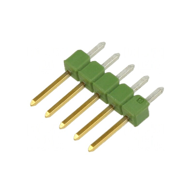 Conector AMPMODU MOD II, 5 Pini THT, Tată, Şiruri Pini | Electronic-mag.ro | Componente Electronice