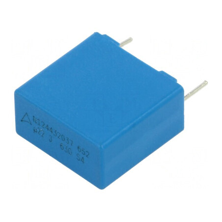 Condensator polipropilenă 220nF THT ±5% dimensiuni 18x17,5x9mm, terminal 15mm | Electronic-mag.ro | Componente Electronice