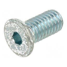 Şurub M4x6mm cu Cap Rotund Imbus HEX 2mm din Oţel Zincat | Electronic-mag.ro | Componente Electronice