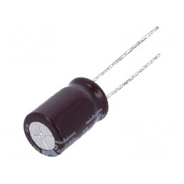 Condensator Electrolitic THT 10µF 400VDC Ø10x16mm cu Raster de 5mm | Electronic-mag.ro | Componente Electronice