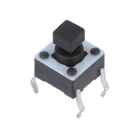 Microîntrerupător TACT SPST-NO Pozitie 2 0,05A/24VDC THT Fără Contacte | Electronic-mag.ro | Componente Electronice