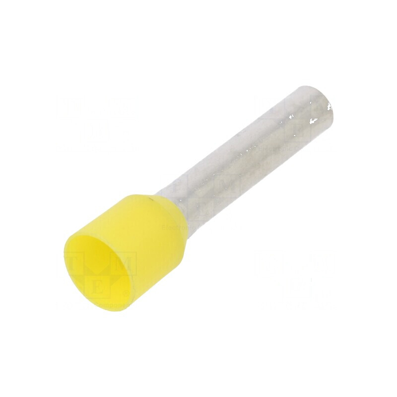 Vârf tub de capăt izolată 6mm² 18mm cositorit crimpat pentru conexiuni electrice profesionale | Electronic-mag.ro | Componente Electronice Vârf tub de capăt izolată 6mm² 18mm cositorit crimpat pentru conexiuni electrice profesionale | Electronic-mag.ro | Componente Electronice