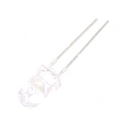 LED 5mm Alb Rece 7150-14250mcd 30° Convex - Lumină de Înaltă Intensitate | Electronic-mag.ro | Componente Electronice