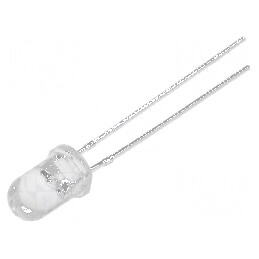 LED 5mm RGB cu Clipire, 30° - 20mA, Nr. Term: 2, Trei Culori | Electronic-mag.ro | Componente Electronice