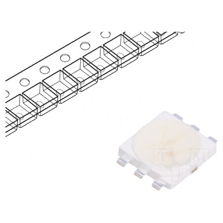 LED RGB 120° 20mA - Lumina Colorată λd: 455-475nm, 515-535nm, 613,5-631nm | Electronic-mag.ro | Componente Electronice