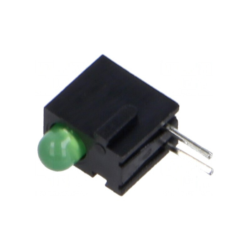 LED 3mm Verde 20mA cu Lentilă Difuză 45° - Carcasă Inclusă | Electronic-mag.ro | Componente Electronice LED 3mm Verde 20mA cu Lentilă Difuză 45° - Carcasă Inclusă | Electronic-mag.ro | Componente Electronice