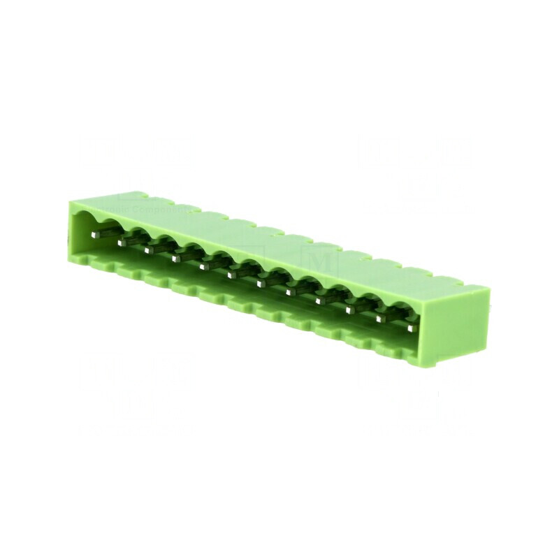 Regletă de conexiuni deconectabilă cu 12 piste, Pas pini 5,08mm | Electronic-mag.ro | Componente Electronice