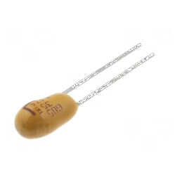 Condensator Tantal 6,8uF 35VDC THT ±20% -55÷85°C 2,54mm - Componentă electronică de înaltă performanță | Electronic-mag.ro | Componente Electronice