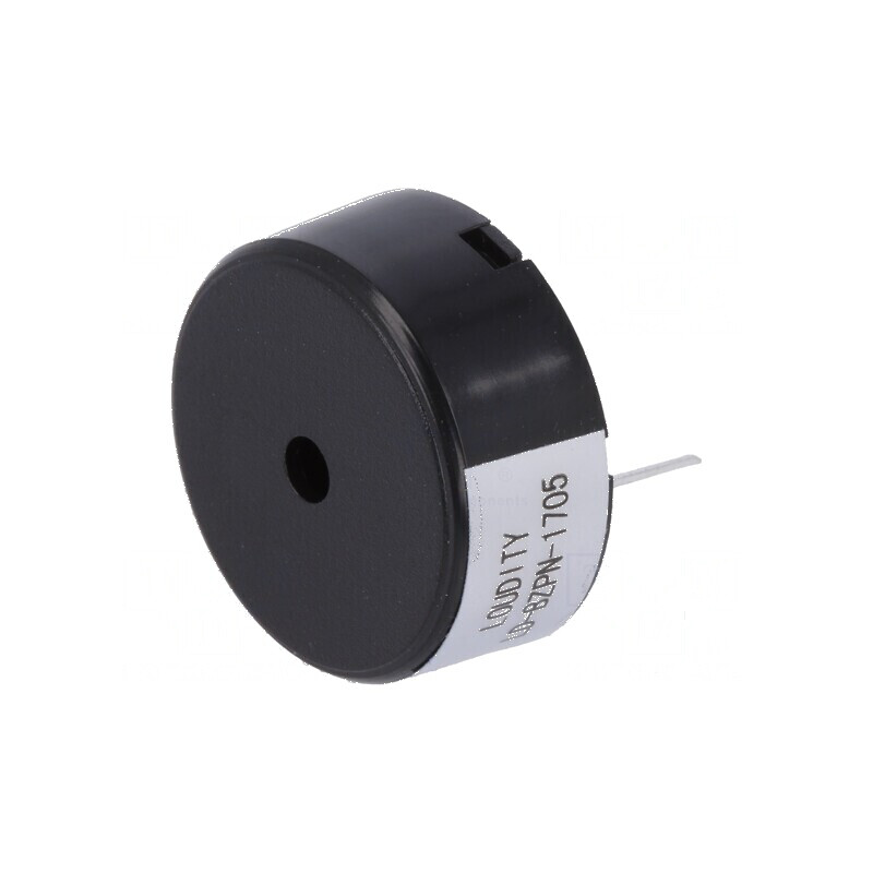 Traductor de sunet piezoelectric THT 1mA, diametru 17mm - semnalizator profesional | Electronic-mag.ro | Componente Electronice