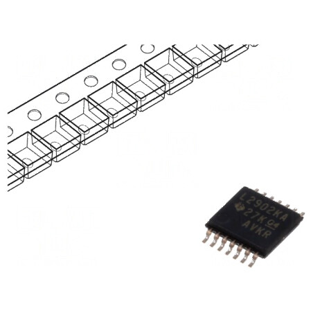 Amplificator Operațional IC 1,2MHz, 4 Canale, TSSOP14, IB -500nA | Electronic-mag.ro | Componente Electronice