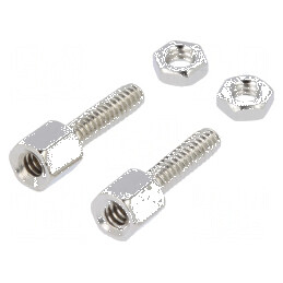 Set de șuruburi D-Sub UNC 4-40 cu Cheie de 4,75mm și Lungimea Filetului de 11mm | Electronic-mag.ro | Componente Electronice
