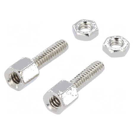 Set de șuruburi D-Sub UNC 4-40 cu Cheie de 4,75mm și Lungimea Filetului de 11mm | Electronic-mag.ro | Componente Electronice