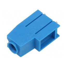 Regletă de conexiuni pentru PCB în unghi de 90° - 10,16mm, 1 pistă | Electronic-mag.ro | Componente Electronice