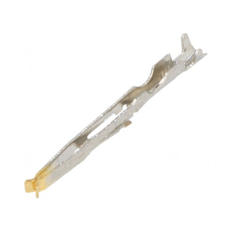 Pin mamă din aliaj de cupru aurit selectiv pentru cabluri 0,09÷0,5mm² 28AWG÷20AWG | Electronic-mag.ro | Componente Electronice