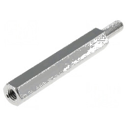 Piuliță Distanțieră Filetată 30mm - Filet Interior M3, Filet Exterior M3 | Electronic-mag.ro | Componente Electronice