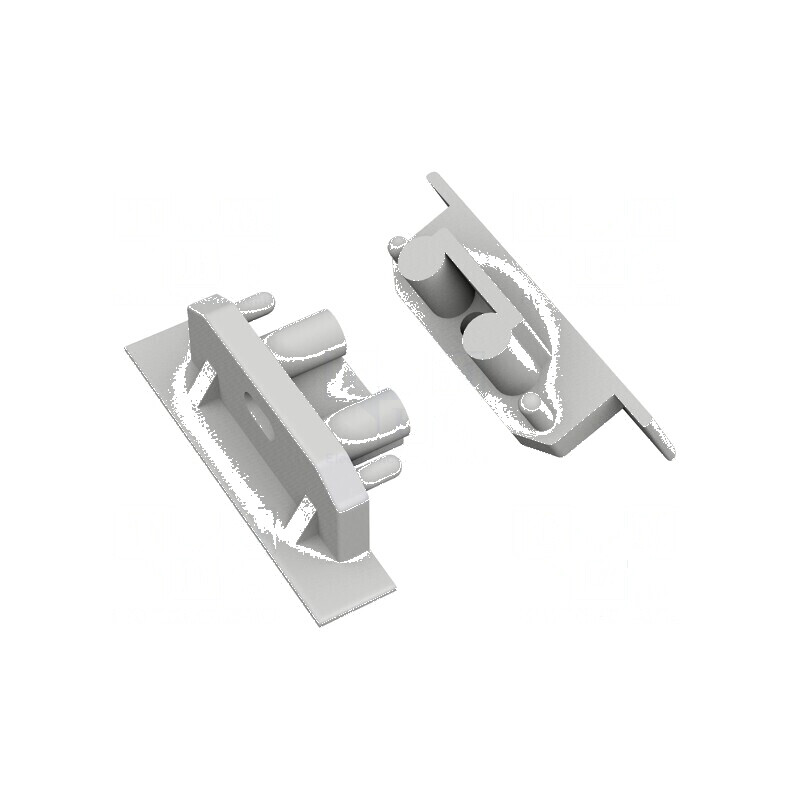 Obturator pentru Profile LED Argintie 2 Bucăți ABS GEN2 cu Orificiu | Electronic-mag.ro | Componente Electronice Obturator pentru Profile LED Argintie 2 Bucăți ABS GEN2 cu Orificiu | Electronic-mag.ro | Componente Electronice