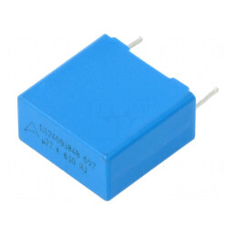 Condensator polipropilenă 220nF THT ±10% 15mm, dimensiuni 18x17,5x9mm | Electronic-mag.ro | Componente Electronice