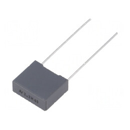 Condensator cu poliester 2,2uF 40VAC 63VDC THT 10mm ±10% R60 | Electronic-mag.ro | Componente Electronice
