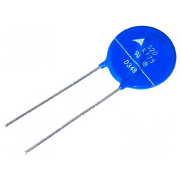 Varistor oxid de metal THT 175VAC 225VDC 270V 8000A 98J pentru protecția circuitelor electrice | Electronic-mag.ro | Componente Electronice