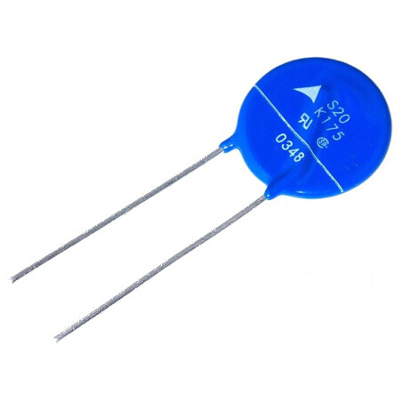 Varistor oxid de metal THT 175VAC 225VDC 270V 8000A 98J pentru protecția circuitelor electrice | Electronic-mag.ro | Componente Electronice