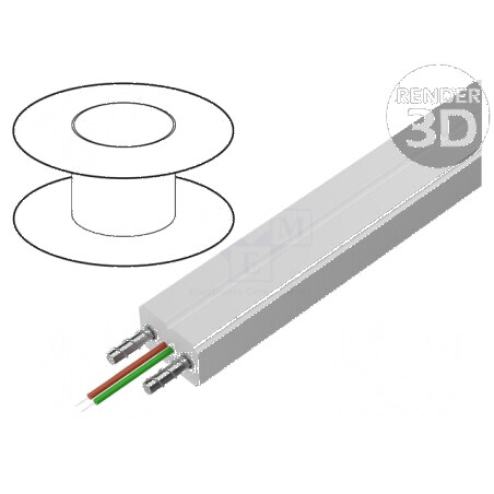 Cablu de fibră optică VC-DCY SMF G657A1 cu 2 fibre - Performanță ridicată și durabilitate | Electronic-mag.ro | Componente Electronice