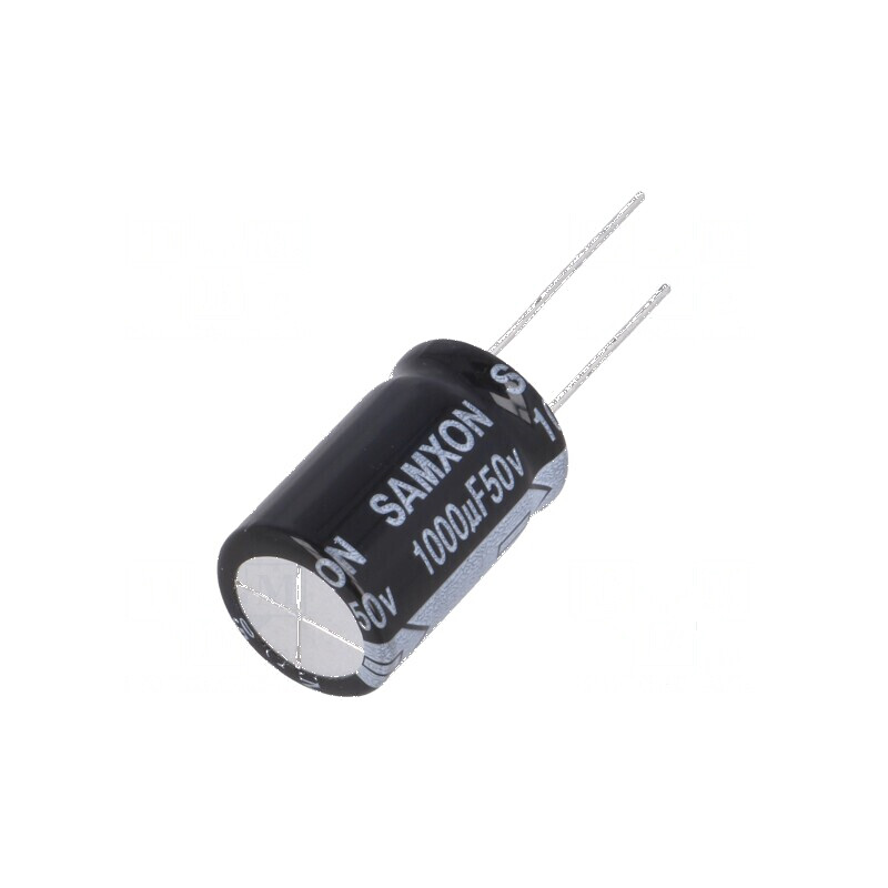 Condensator electrolitic THT 1mF 50VDC Ø16x25mm cu raster de 7,5mm | Electronic-mag.ro | Componente Electronice Condensator electrolitic THT 1mF 50VDC Ø16x25mm cu raster de 7,5mm | Electronic-mag.ro | Componente Electronice