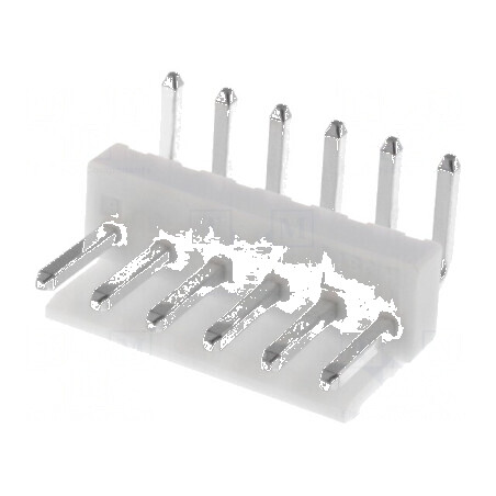 Conector cablu-placă soclu tată VH 3,96mm 6 PIN THT 250V 10A | Electronic-mag.ro | Componente Electronice