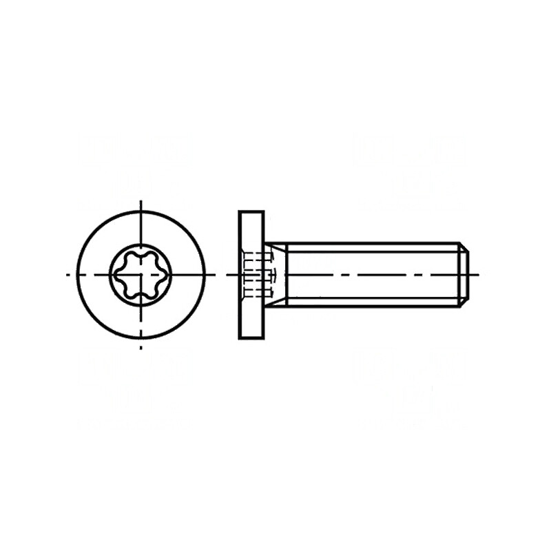 Şurub M6x8 cu Cap Rotund Torx® TX20 din Oțel Inoxidabil A2 - Fittings și Accesorii pentru Construcții | Electronic-mag.ro | Componente Electronice