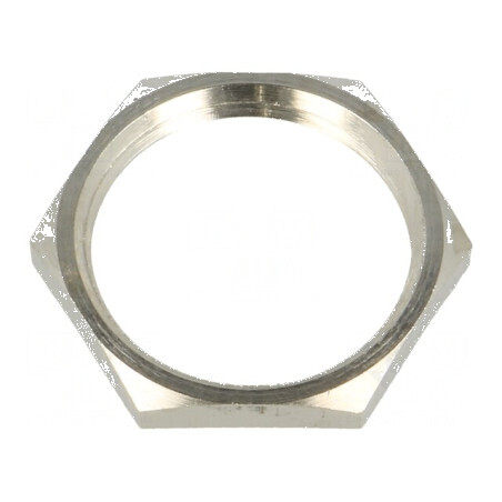 Piuliță din Alamă Nichel PG11 - 21mm, Filet PG | Electronic-mag.ro | Componente Electronice