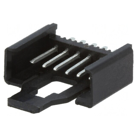 Conector cablu-placă soclu tată Minimodul 2,5mm PIN 6 THT - Componentă electronică de interconectare | Electronic-mag.ro | Componente Electronice