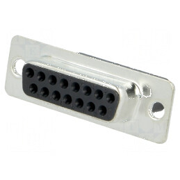 Cablaj D-Sub 15 PIN, Mufă Mamă, Fără Contacte, Capacitate 3A | Electronic-mag.ro | Componente Electronice