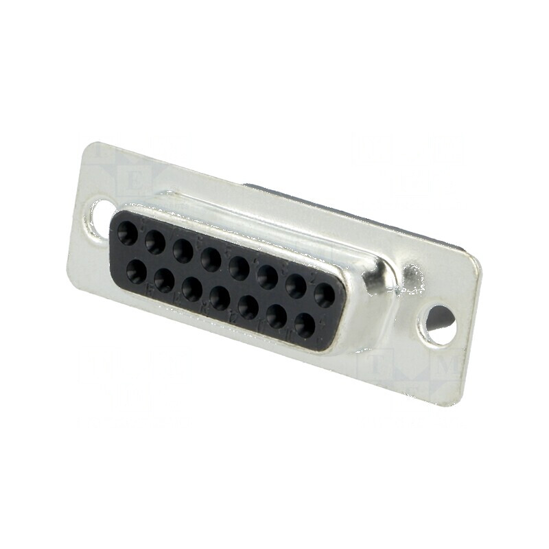 Cablaj D-Sub 15 PIN, Mufă Mamă, Fără Contacte, Capacitate 3A | Electronic-mag.ro | Componente Electronice Cablaj D-Sub 15 PIN, Mufă Mamă, Fără Contacte, Capacitate 3A | Electronic-mag.ro | Componente Electronice