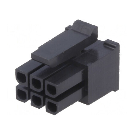 Conector Micro-Fit 3.0 Mufă Mamă cu Cablu și 6 PIN-uri, 3 mm | Electronic-mag.ro | Componente Electronice