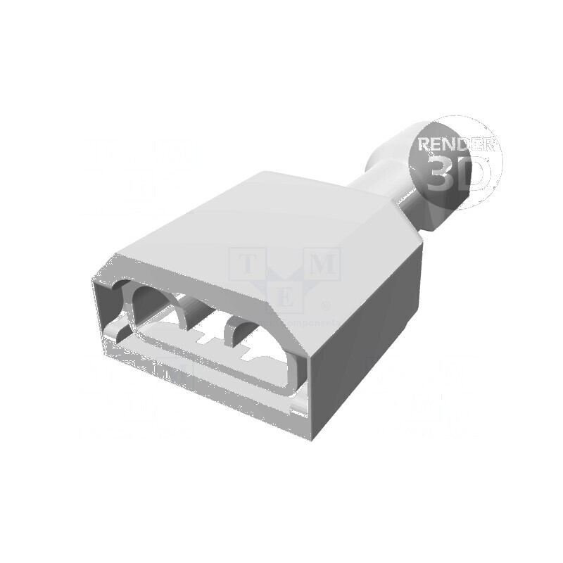 Terminal plat 6,3mm cu mamă 0,8mm pentru cablu 0,32÷0,82mm² - crimpare profesională | Electronic-mag.ro | Componente Electronice Terminal plat 6,3mm cu mamă 0,8mm pentru cablu 0,32÷0,82mm² - crimpare profesională | Electronic-mag.ro | Componente Electronice
