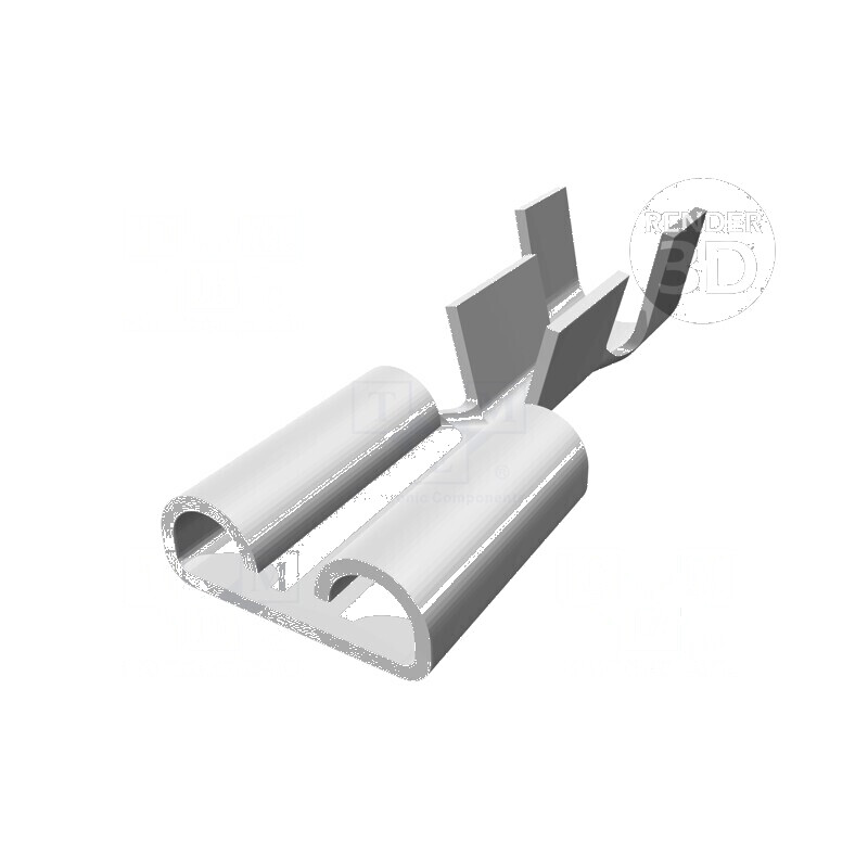 Terminal plat 6,3mm 0,8mm mamă pentru cabluri 1÷2,5mm² - crimpat | Electronic-mag.ro | Componente Electronice Terminal plat 6,3mm 0,8mm mamă pentru cabluri 1÷2,5mm² - crimpat | Electronic-mag.ro | Componente Electronice