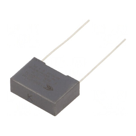 Condensator Polipropilenă 0,1uF THT 6x12x18mm ±10% 25V | Electronic-mag.ro | Componente Electronice