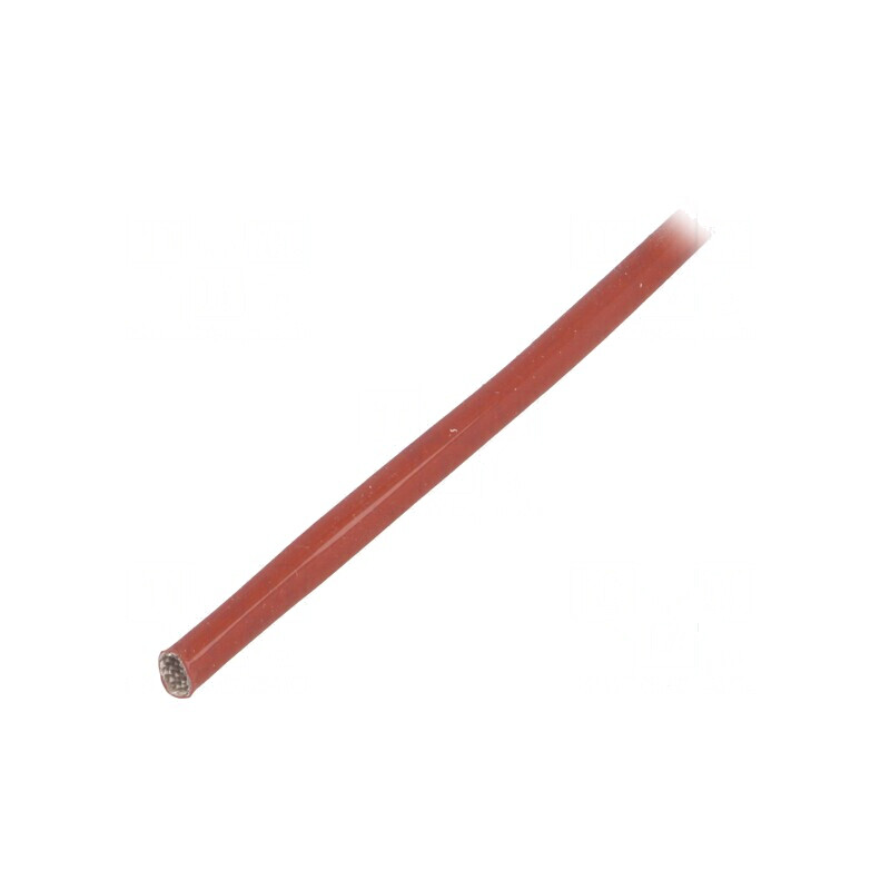 Manșon electroizolant din fibră de sticlă cărămiziu, rezistent la temperaturi între -60°C și 250°C | Electronic-mag.ro | Componente Electronice