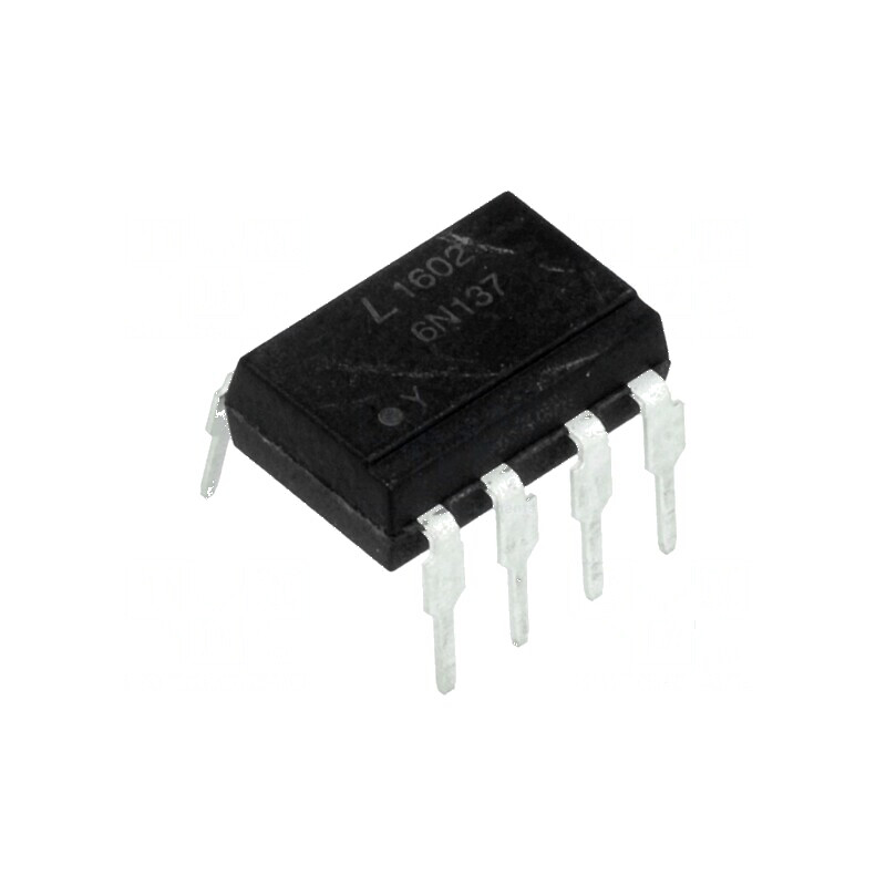 Optocuplor THT DIP8 cu 1 Canal, Iesire Logica, Izolatie 5kV, Viteza 10kV/μs | Electronic-mag.ro | Componente Electronice