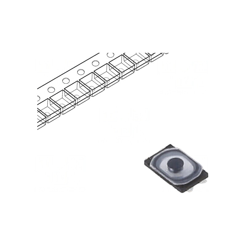 Microîntrerupător TACT SPST Pozitiv 2, 0,02A/15VDC SMD fără EVPBB - Comutator Compact pentru Circuit Electric | Electronic-mag.ro | Componente Electronice Microîntrerupător TACT SPST Pozitiv 2, 0,02A/15VDC SMD fără EVPBB - Comutator Compact pentru Circuit Electric | Electronic-mag.ro | Componente Electronice