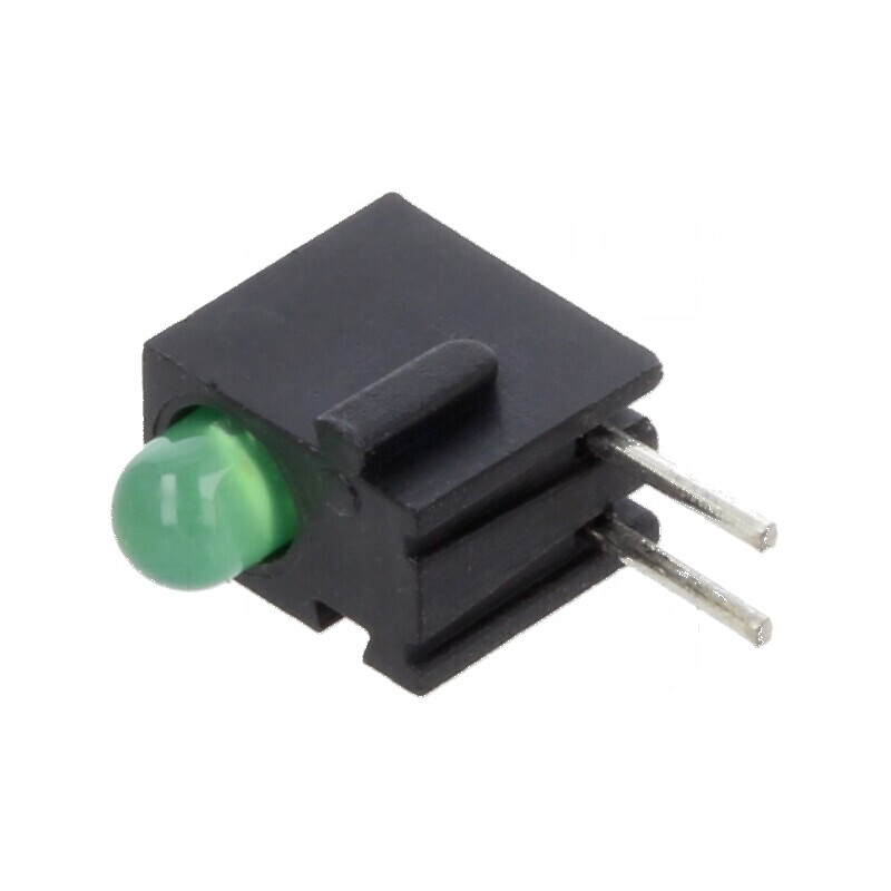 LED 3mm Verde în Carcasă cu Diode 1, Lentilă Difuză 45°, 2mA | Electronic-mag.ro | Componente Electronice LED 3mm Verde în Carcasă cu Diode 1, Lentilă Difuză 45°, 2mA | Electronic-mag.ro | Componente Electronice