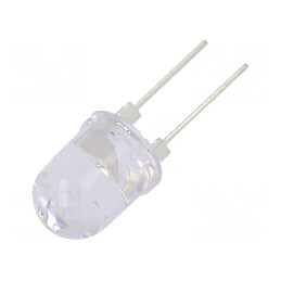 LED galben 10mm 30° convex cu 2390mW putere - iluminare eficientă | Electronic-mag.ro | Componente Electronice