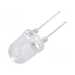 LED Verde 10mm 30° Convex - Tensiune 2 3÷3,6VDC | Electronic-mag.ro | Componente Electronice