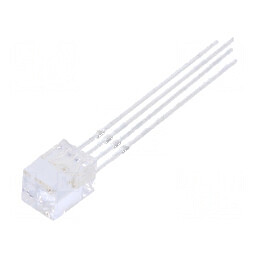 LED dreptunghiular 5x5x7mm RGB cu intensitate 500-750mcd - iluminare colorată | Electronic-mag.ro | Componente Electronice