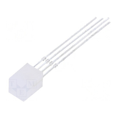 LED dreptunghiular 5x5x7mm RGB, 220-330mcd, trei culori disponibile | Electronic-mag.ro | Componente Electronice