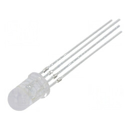 LED RGB 4,9mm 100° Convex - Interval de temperatură: -30÷85°C | Electronic-mag.ro | Componente Electronice