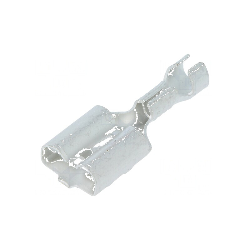 Terminal plat 6,3mm 0,8mm mamă pentru cablu 0,5÷1,5mm² - crimpat | Electronic-mag.ro | Componente Electronice Terminal plat 6,3mm 0,8mm mamă pentru cablu 0,5÷1,5mm² - crimpat | Electronic-mag.ro | Componente Electronice