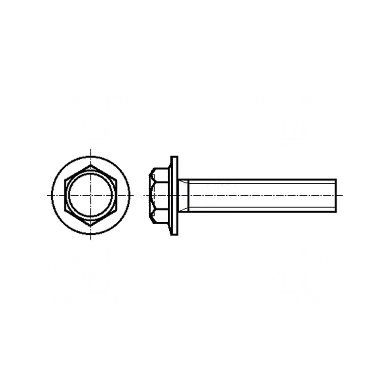 Şurub cu flanşă M6x20, hexagonal, oțel inoxidabil A2, rezistent la coroziune | Electronic-mag.ro | Componente Electronice Şurub cu flanşă M6x20, hexagonal, oțel inoxidabil A2, rezistent la coroziune | Electronic-mag.ro | Componente Electronice
