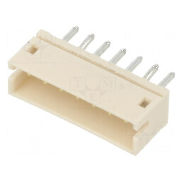 Conector Cablu-Placă Soclu Tată ZH 1,5mm PIN 7 THT 50V 1A - Componentă Electronică Profesională | Electronic-mag.ro | Componente Electronice