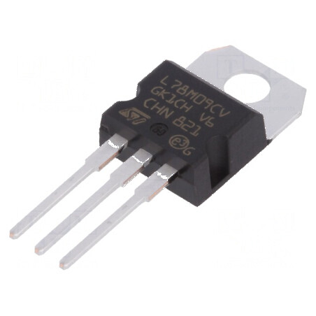 Stabilizator de Tensiune Liniar Neregulabil 9V 0,5A THT - IC Profesional | Electronic-mag.ro | Componente Electronice
